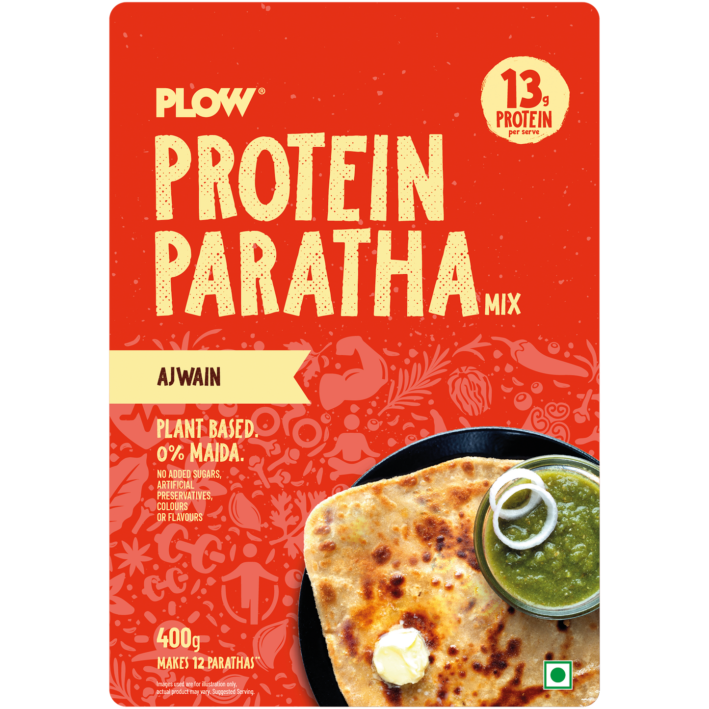 Protein Paratha Mix Combo (Classic, Ajwain, Achari, Indian & Methi Masala)