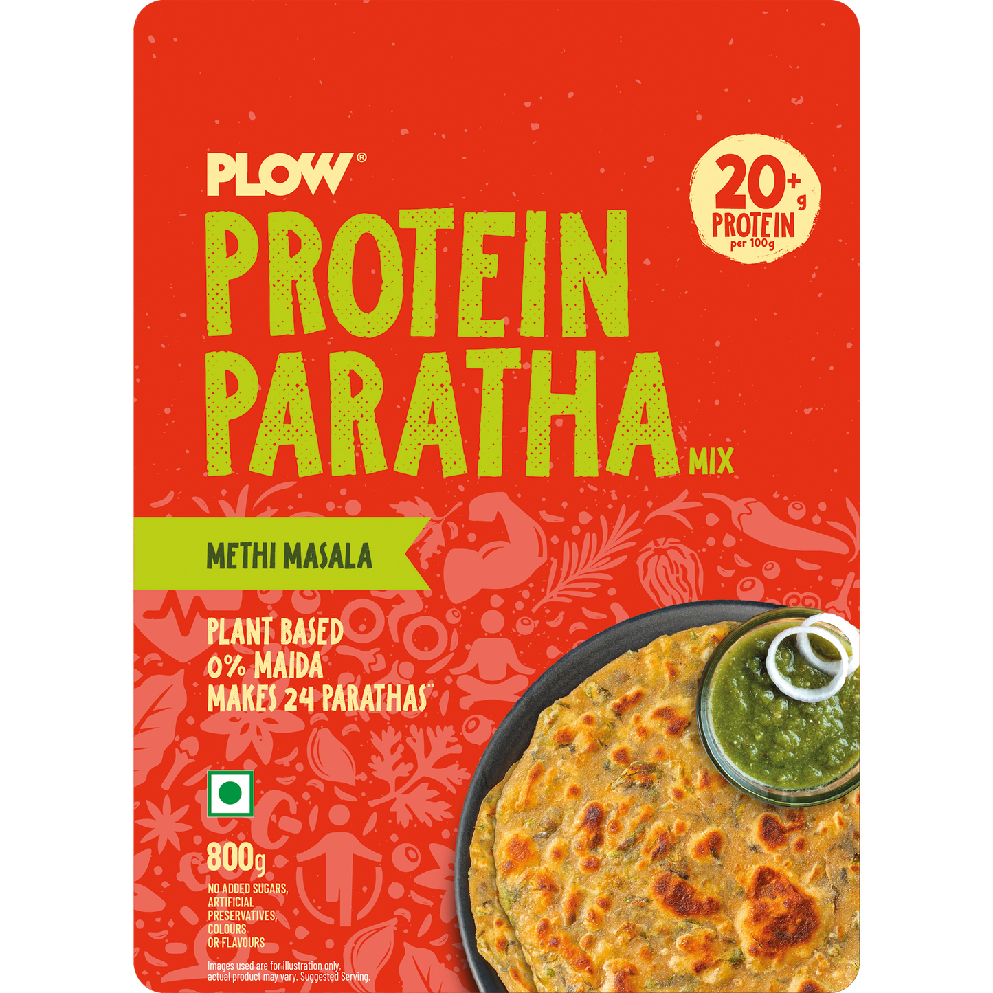 Protein Paratha Mix (Methi Masala)